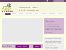 Tablet Screenshot of angelmuseum.org